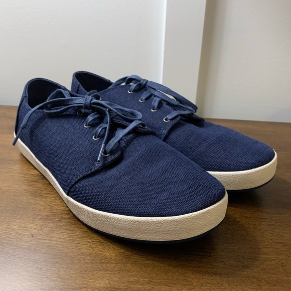 black chambray men's payton sneakers